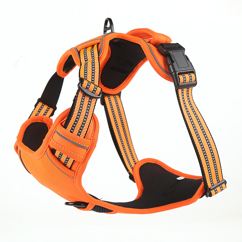 No-Pull™ Reflective Dog Harness – Breathable, Adjustable & Comfortable Vest for Daily Walks