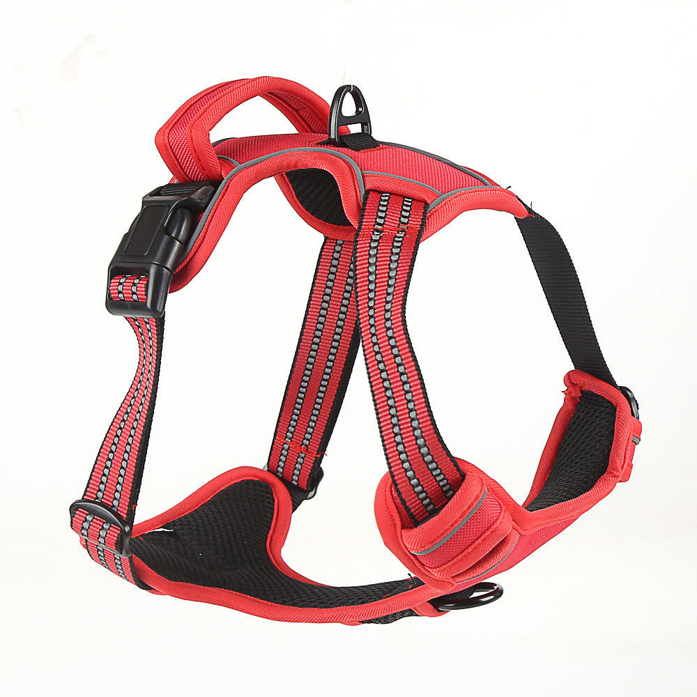 No-Pull™ Reflective Dog Harness – Breathable, Adjustable & Comfortable Vest for Daily Walks